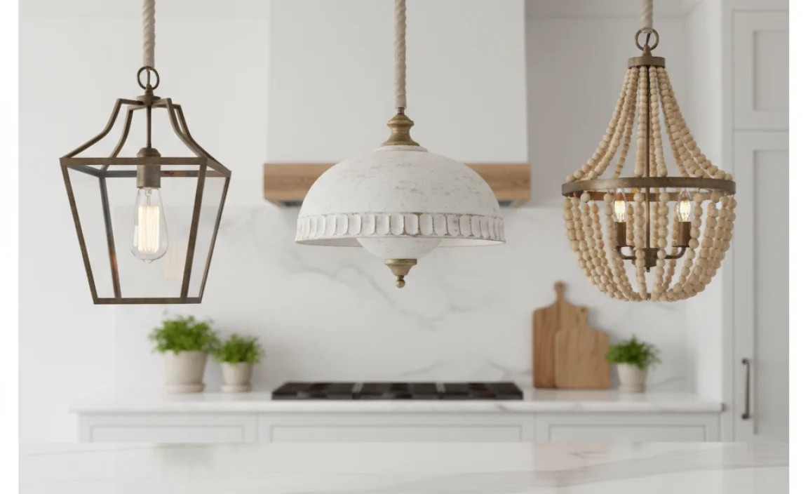 Types of French Country Pendant Lighting