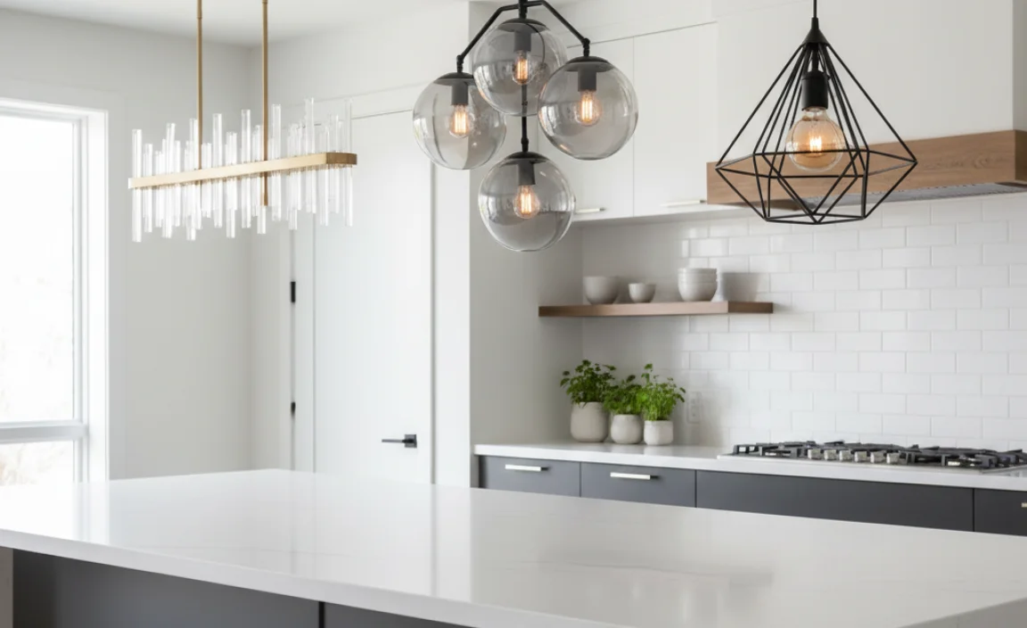 Types of Light Fixtures Suitable for Kitchen Islands