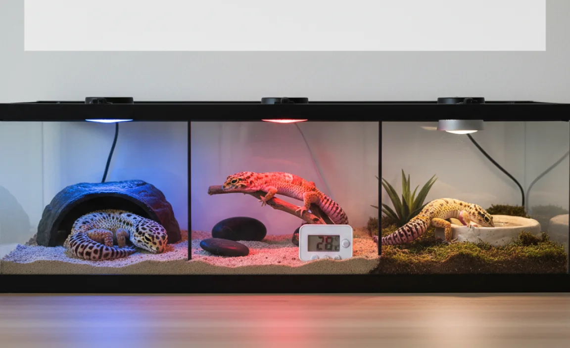 Types of Lighting for Leopard Geckos
