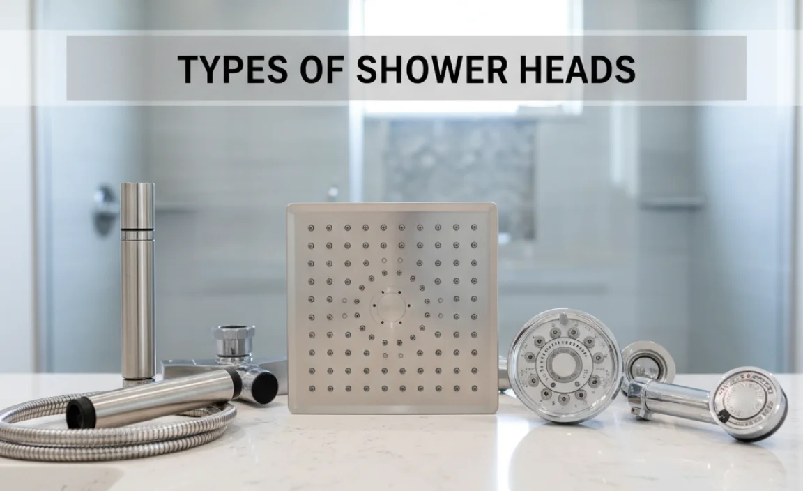 Types of Shower Heads