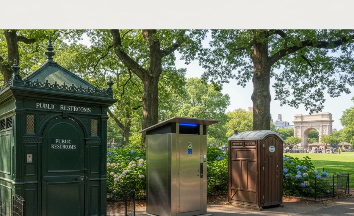 Types of Toilets Available