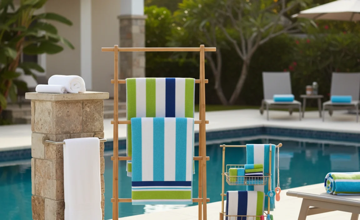 Types of Towel Holders for Pools