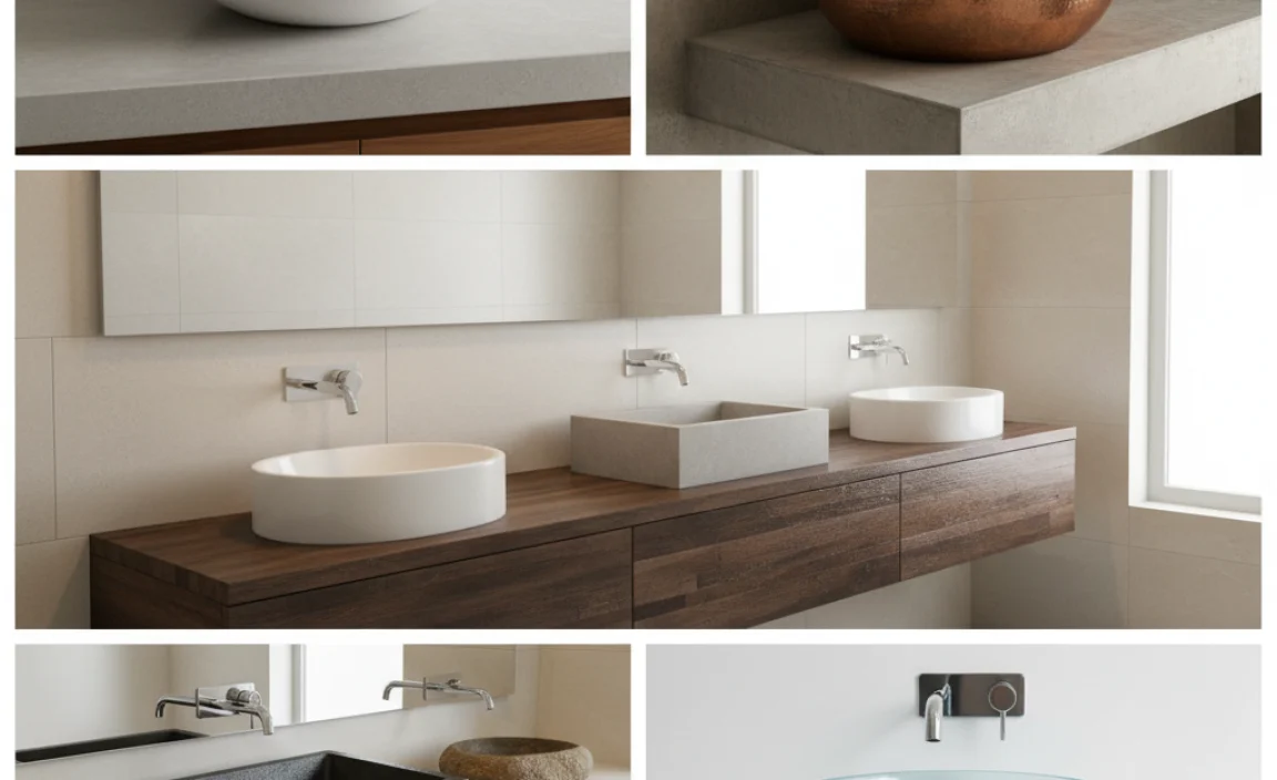Types of Vessel Sinks