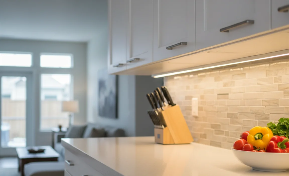 Under Counter Lighting For Kitchen Cabinets: Enhance Your Space