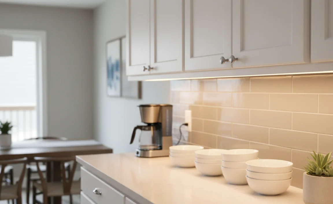 Under Counter Lighting for Kitchen Cabinets