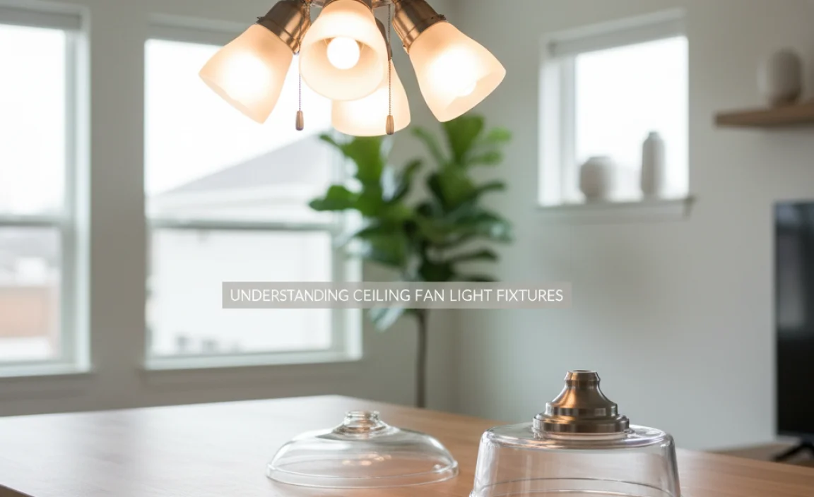 Understanding Ceiling Fan Light Fixtures