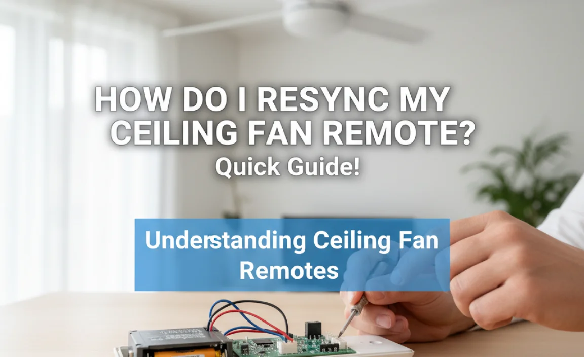 Understanding Ceiling Fan Remotes