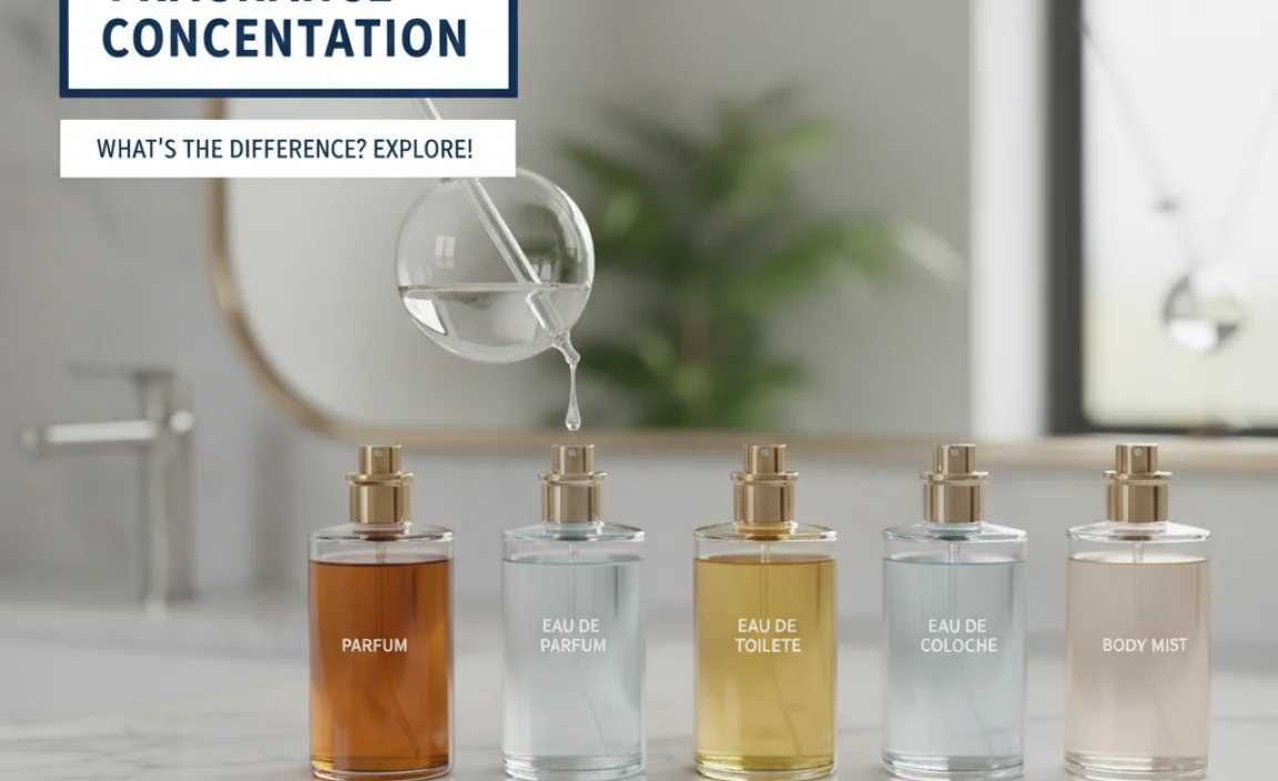 Understanding Fragrance Concentration