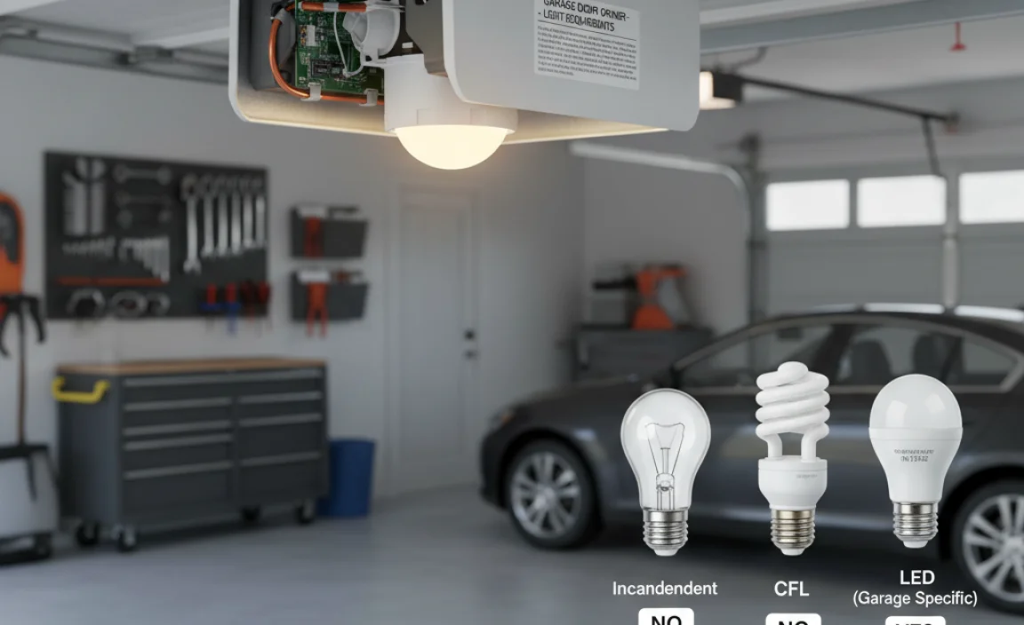 Understanding Garage Door Opener Light Requirements