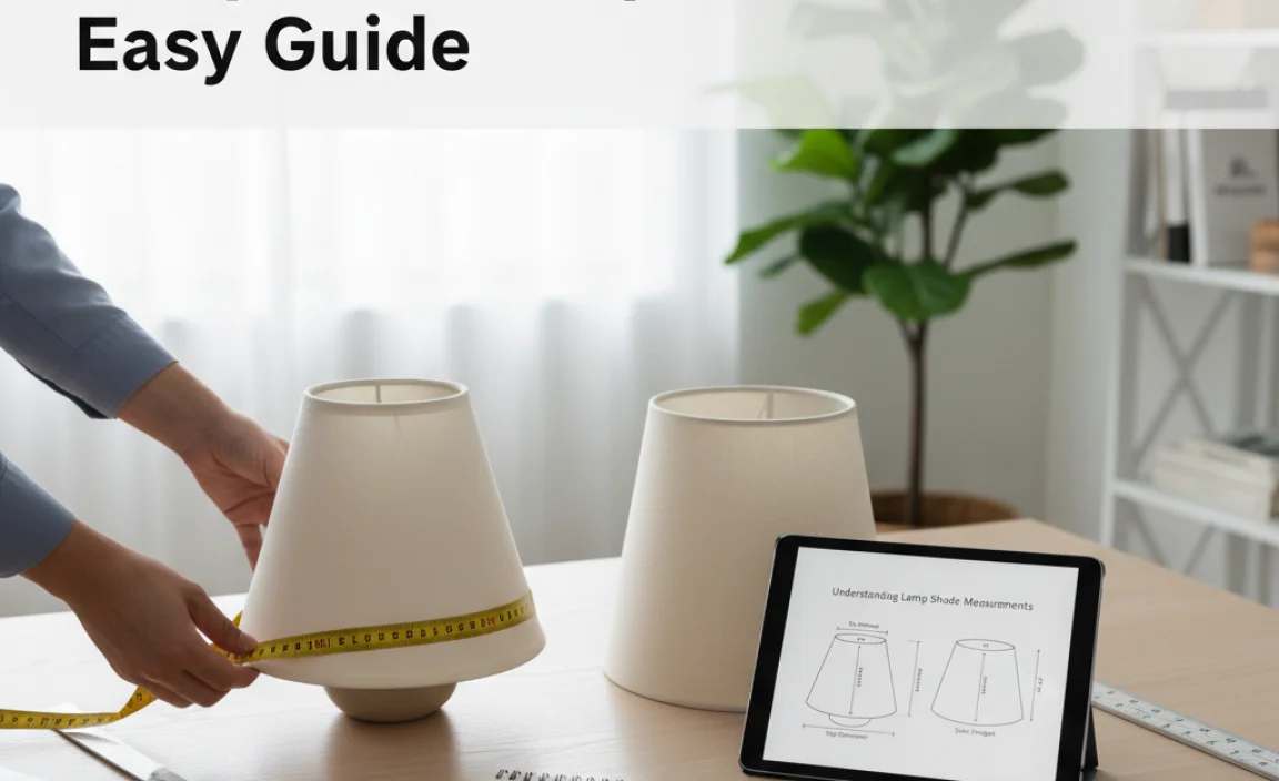 Understanding Lamp Shade Measurements