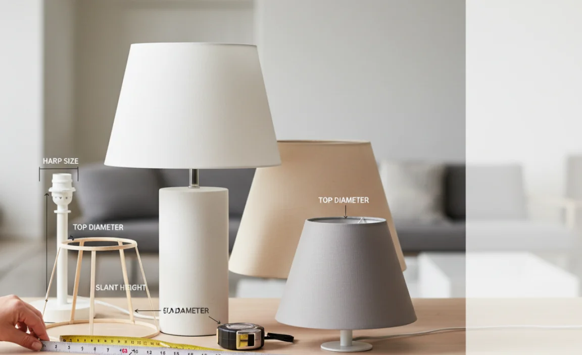 Understanding Lampshade Dimensions