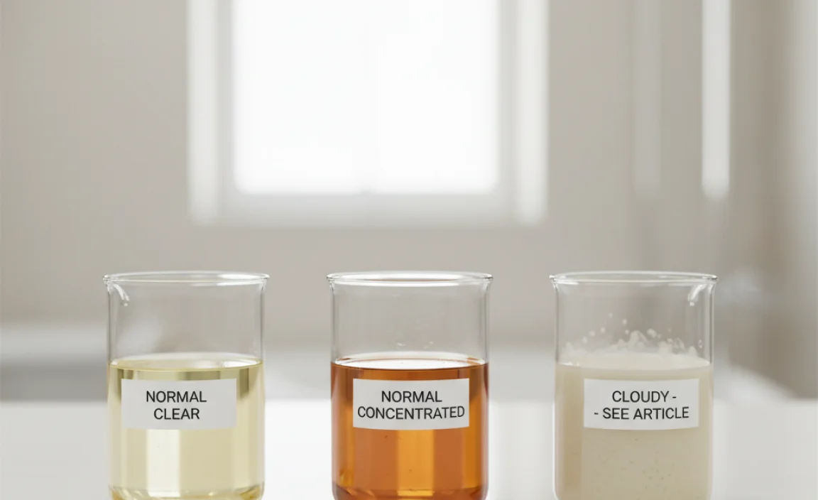 Understanding Normal Urine Appearance