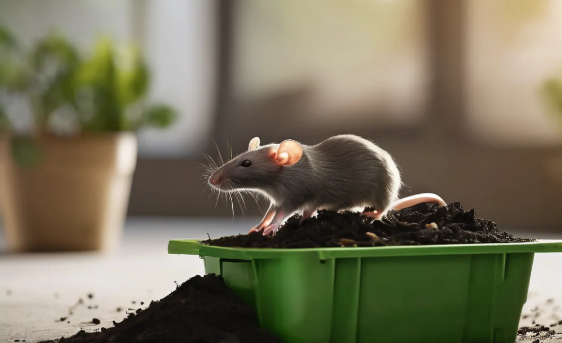 Understanding the Rat Problem with Hotel Composting