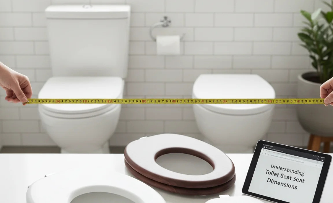 Understanding Toilet Seat Dimensions