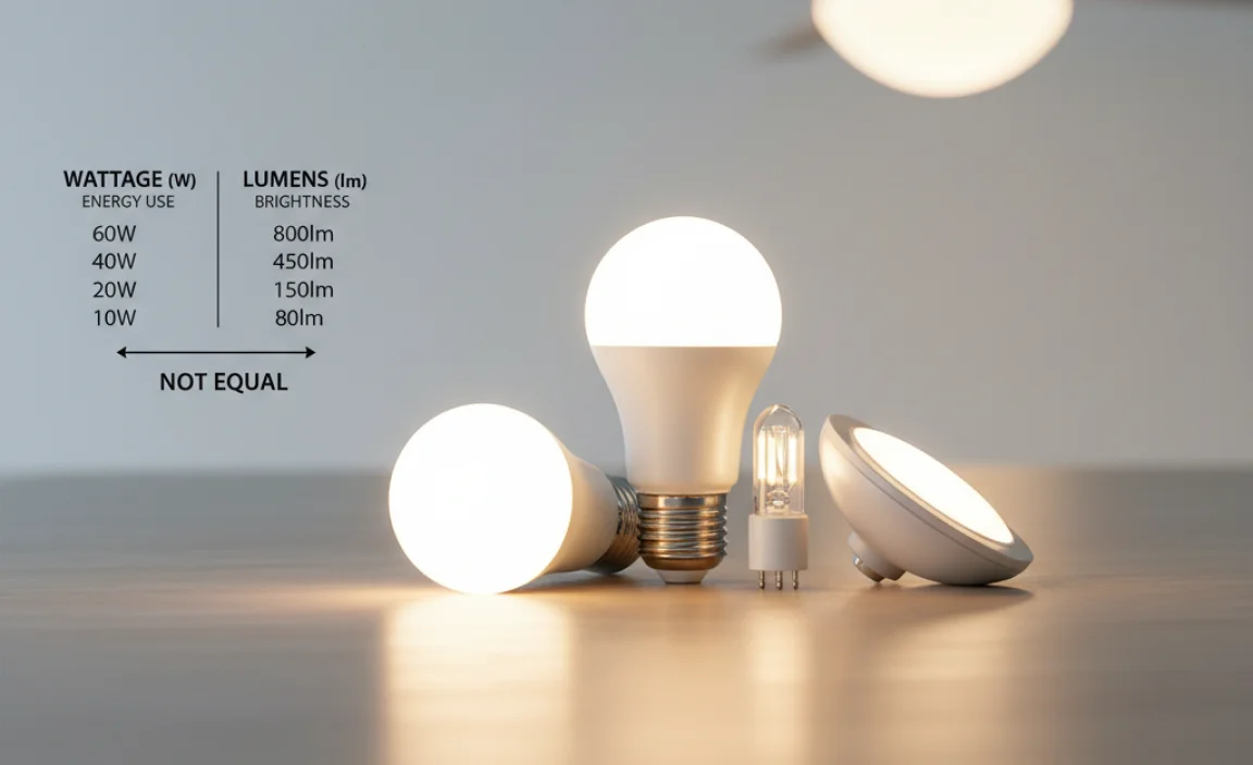Understanding Wattage and Lumens