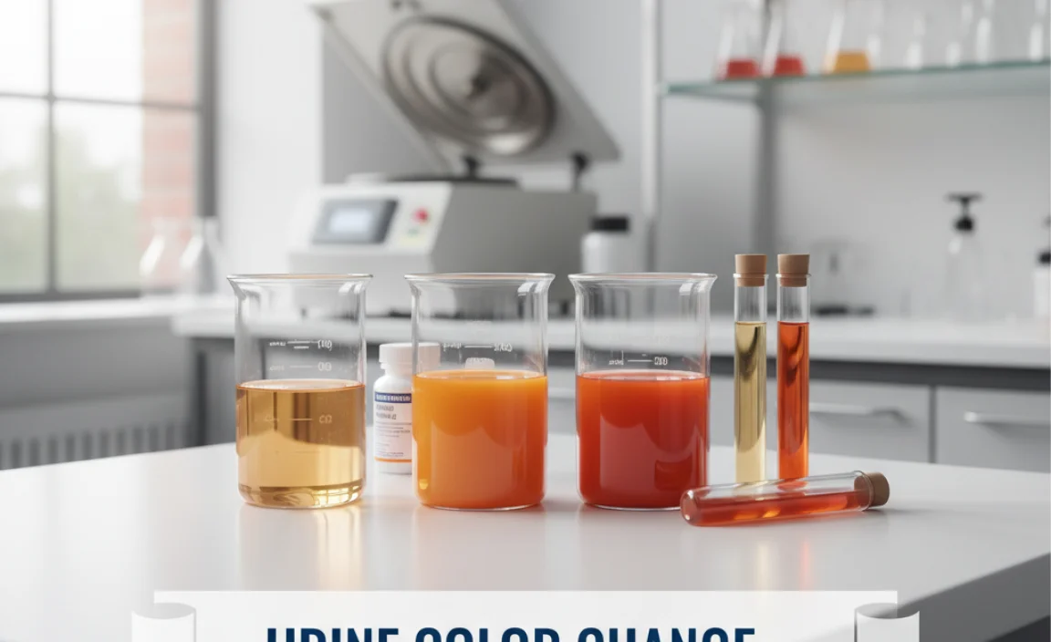 Urine Color Change: A Side Effect Explained