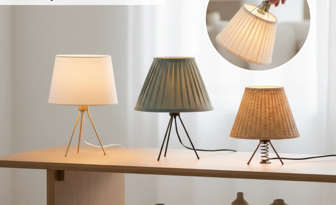 What Are Clip On Lamp Shades?