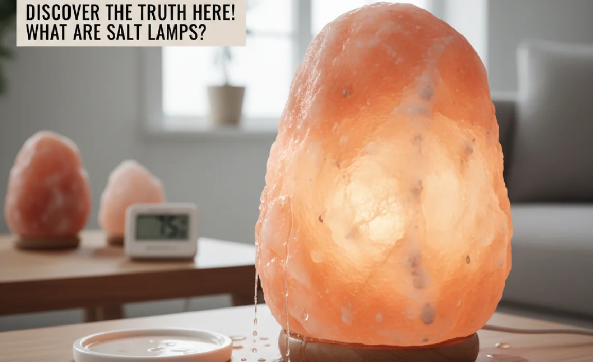 What Are Salt Lamps?