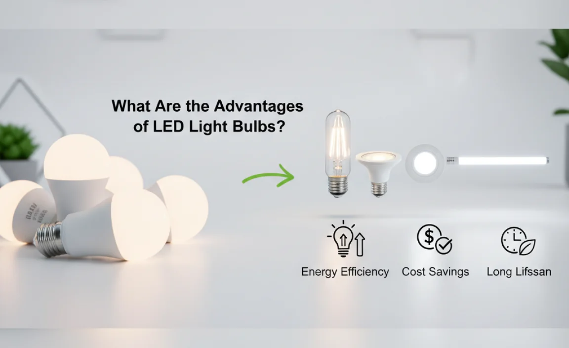 What Are the Advantages of LED Light Bulbs?