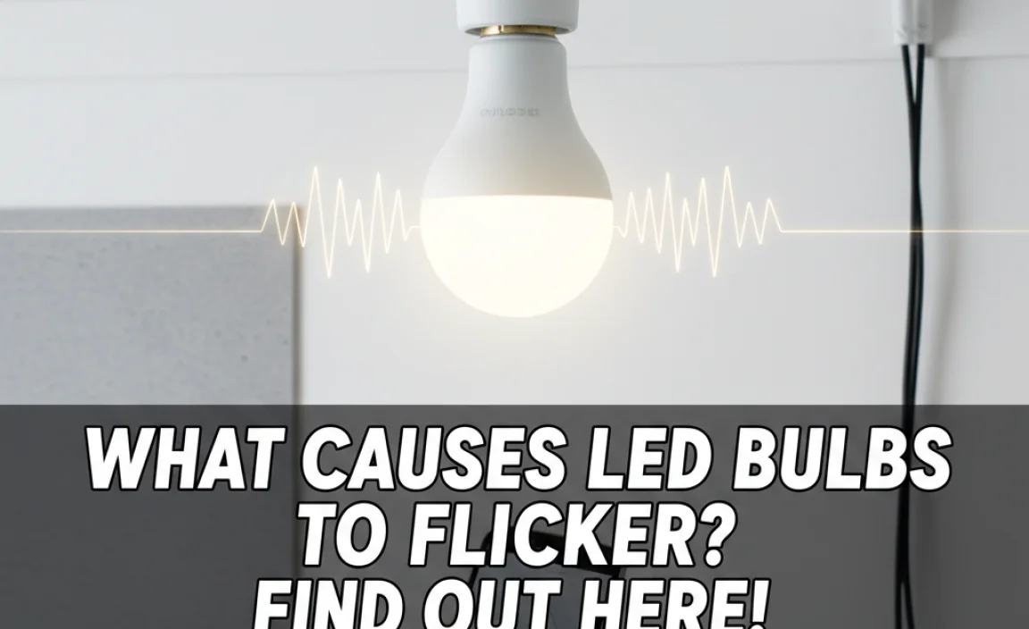 What Causes Led Bulbs To Flicker? Find Out Here!
