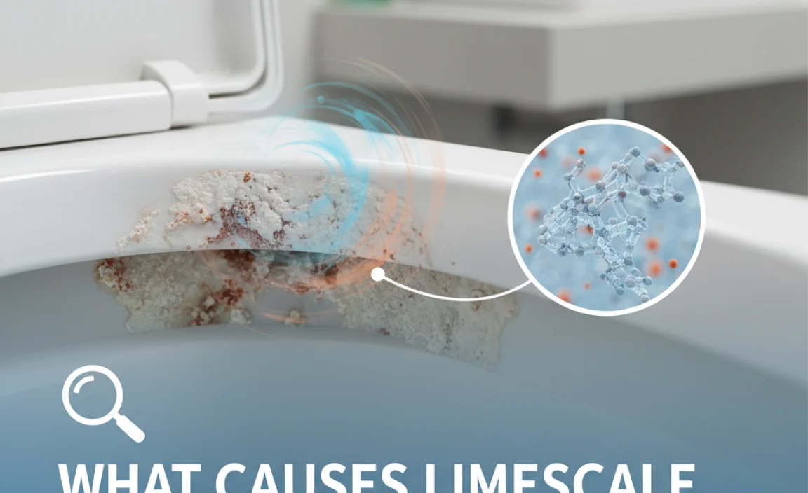 What Causes Limescale In Toilets: Understanding Its Formation
