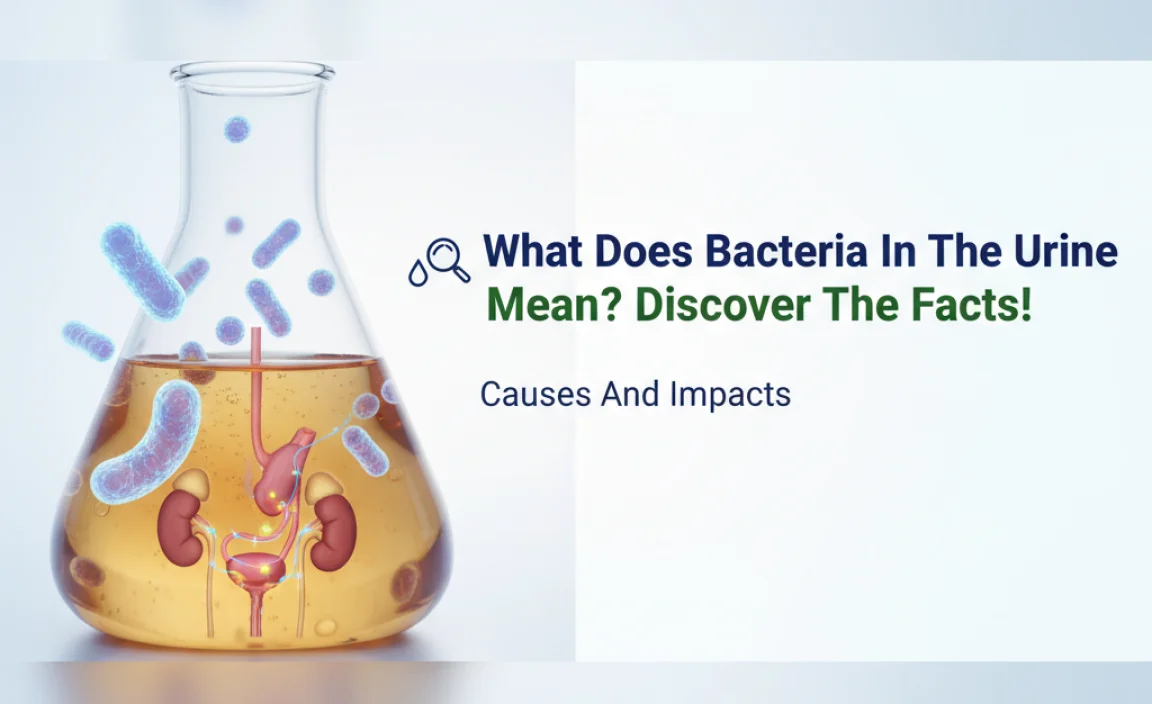 What Does Bacteria In The Urine Mean: Causes And Impacts