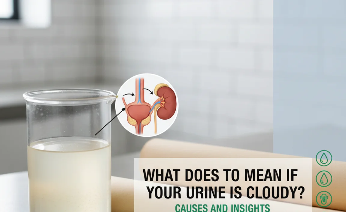 What Does It Mean If Your Urine Is Cloudy: Causes And Insights