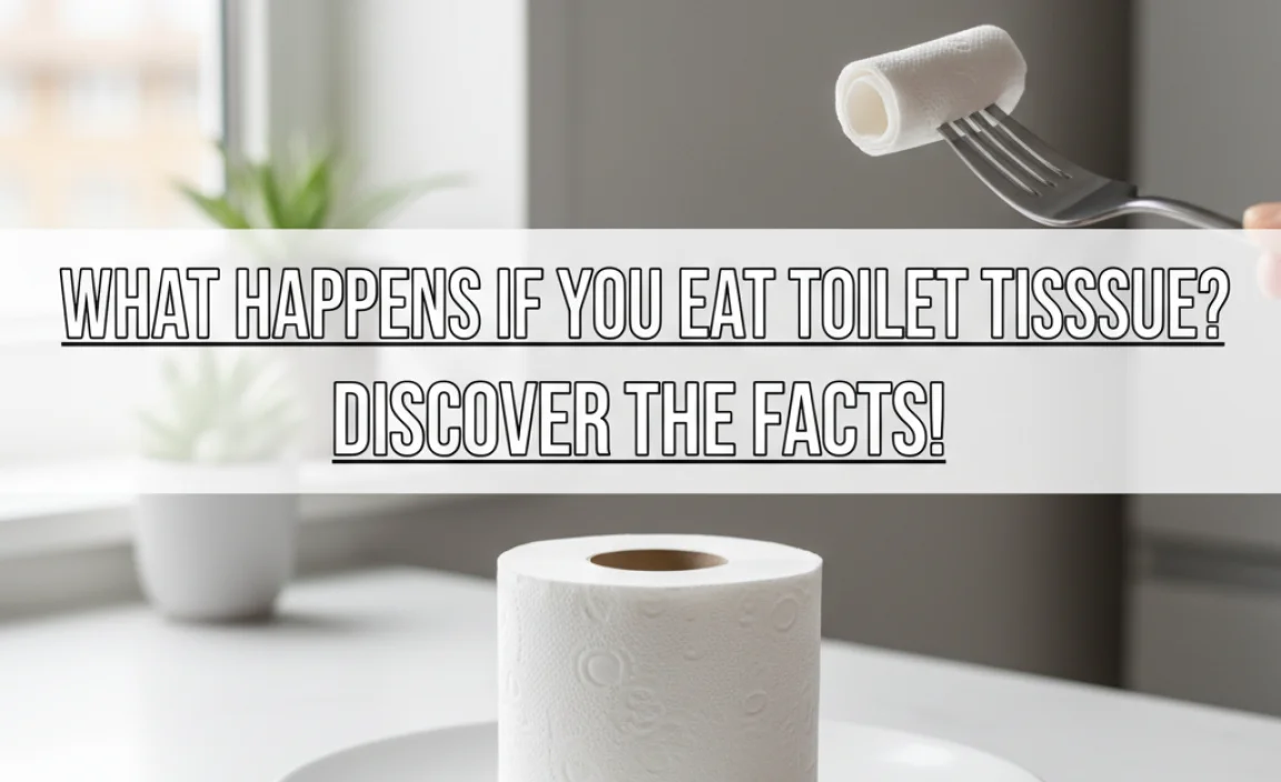 What Happens If You Eat Toilet Tissue? Discover The Facts!