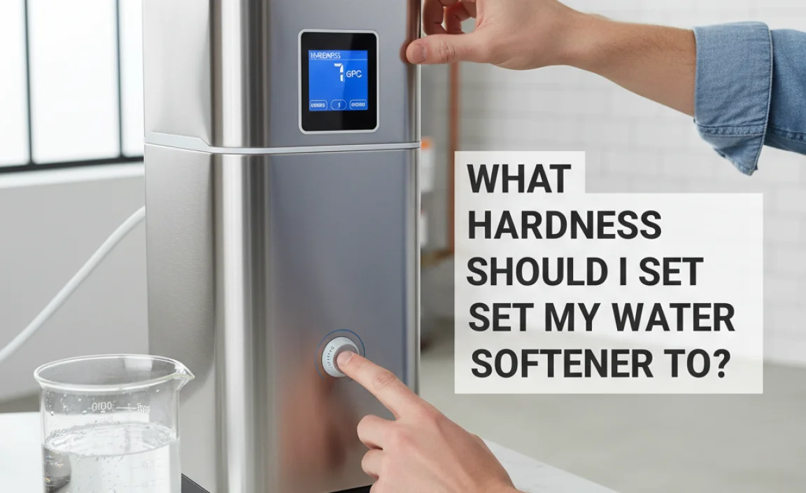 What Hardness Should I Set My Water Softener To?