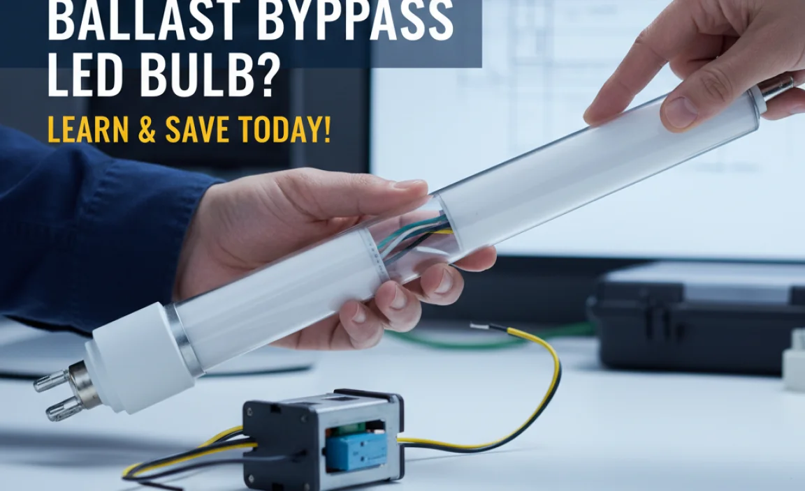 What Is A Ballast Bypass Led Bulb: Understanding Its Benefits