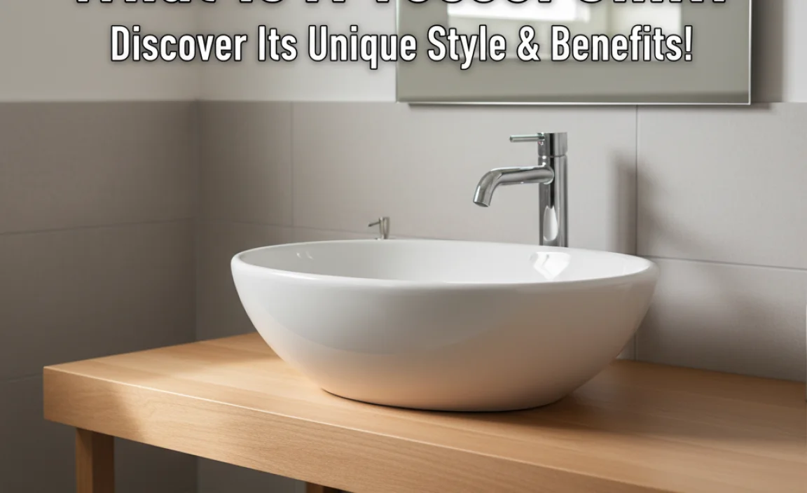 What Is A Vessel Sink? Discover Its Unique Style & Benefits!
