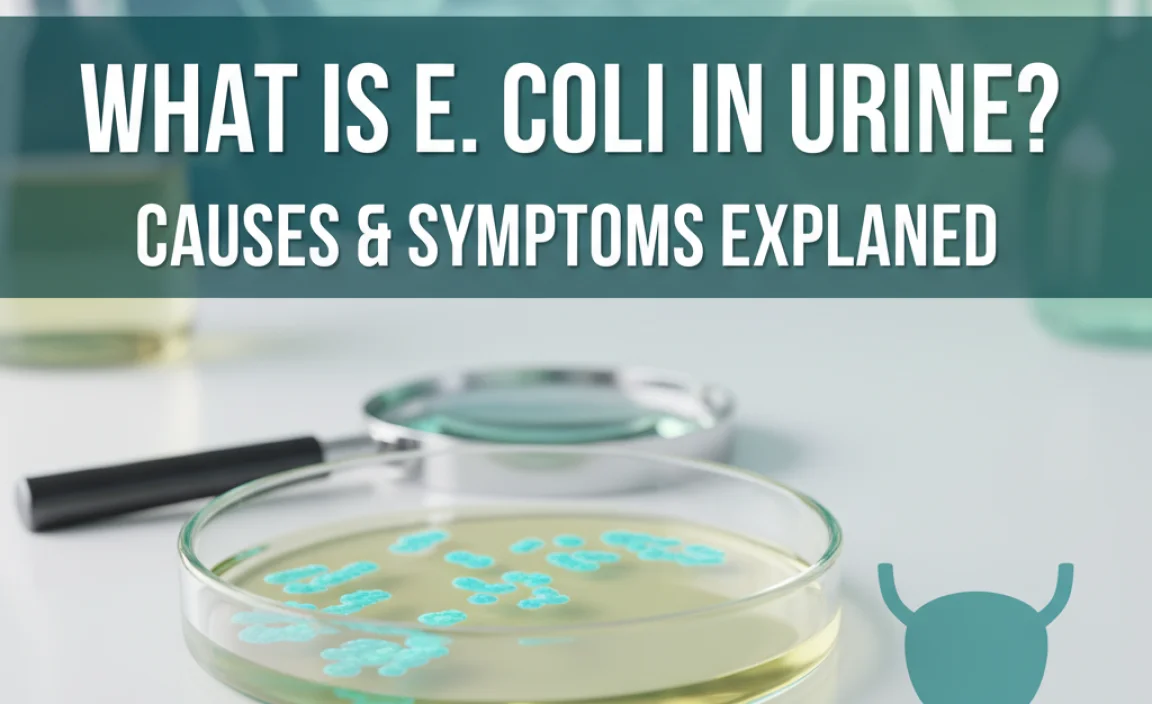 What Is E. Coli In Urine? Causes & Symptoms Explained