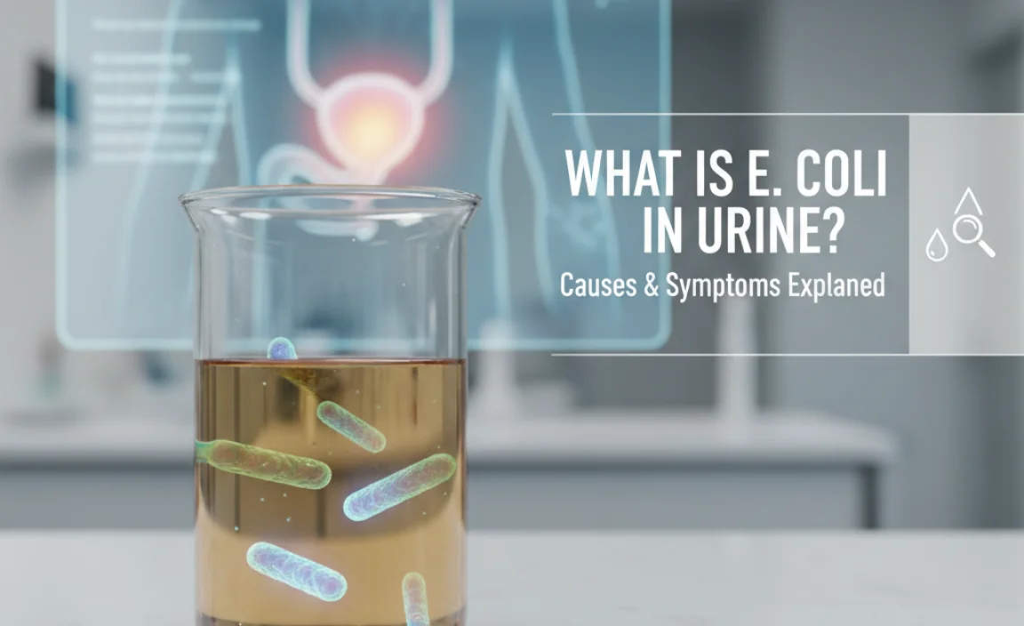 What is E. coli in Urine?