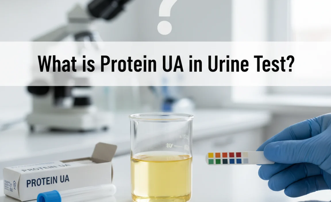 What is Protein UA in Urine Test?