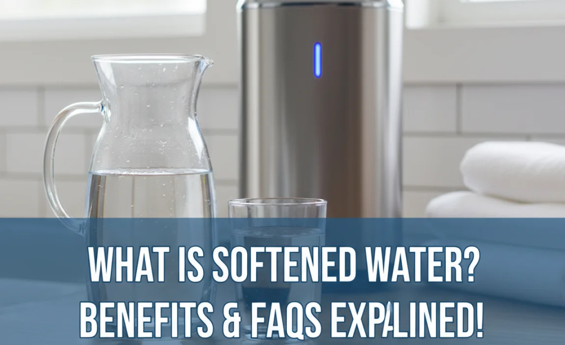 What Is Softened Water? Benefits & Faqs Explained!