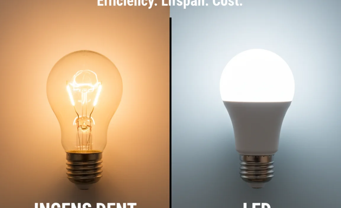 What is the Difference Between LED and Light Bulb