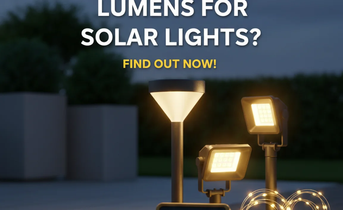 What Is The Highest Lumens For Solar Lights? Find Out Now!