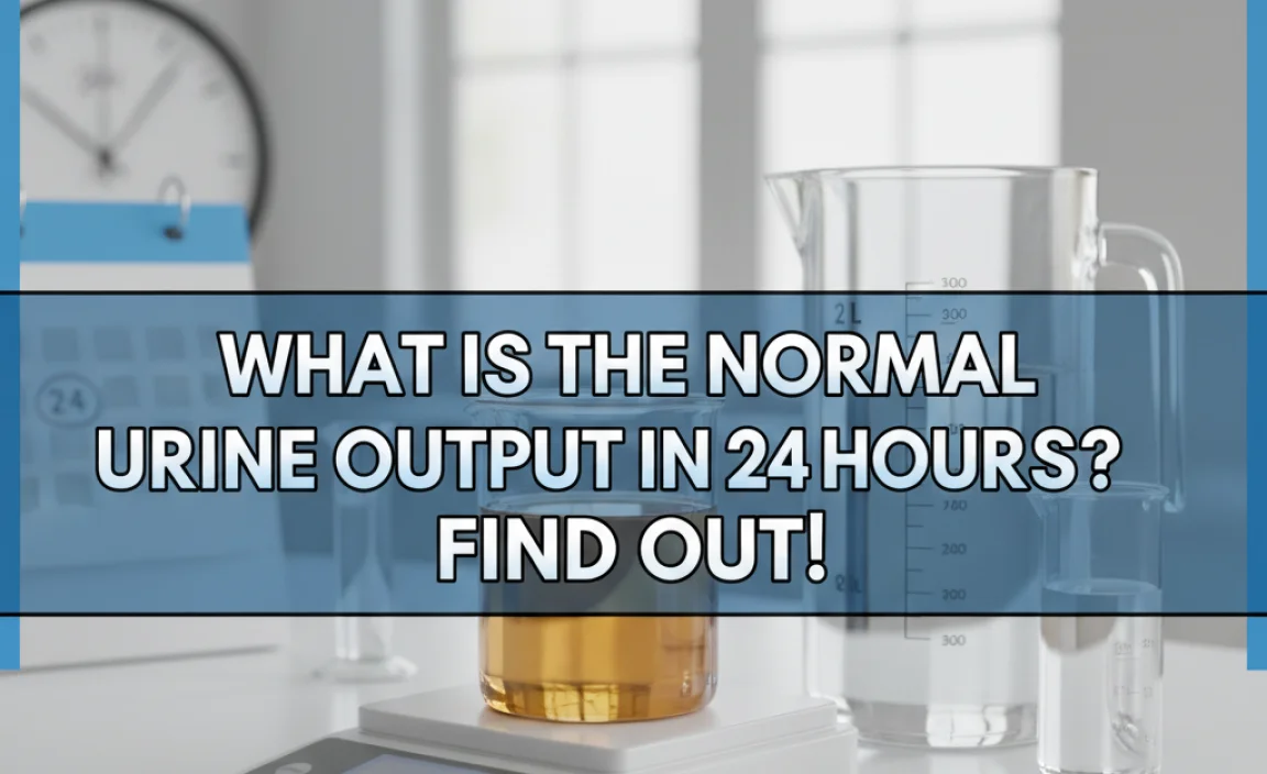 What Is The Normal Urine Output In 24 Hours? Find Out!