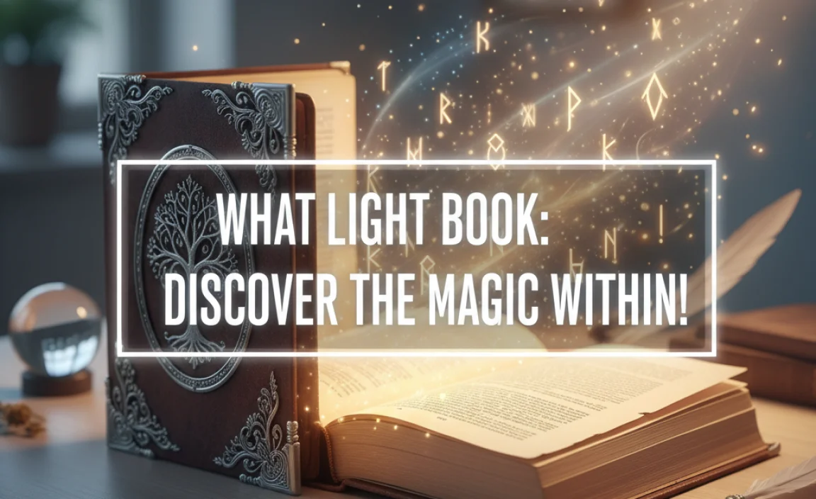 What Light Book: Discover The Magic Within!
