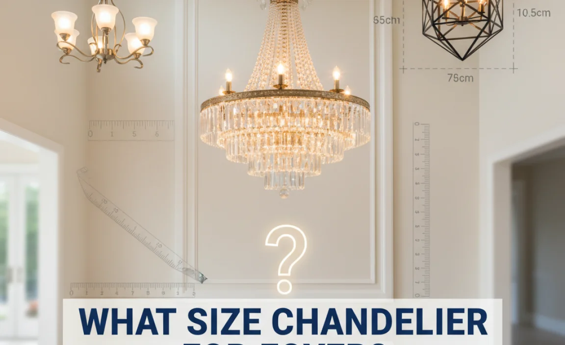What Size Chandelier For Foyer: Guidelines And Tips