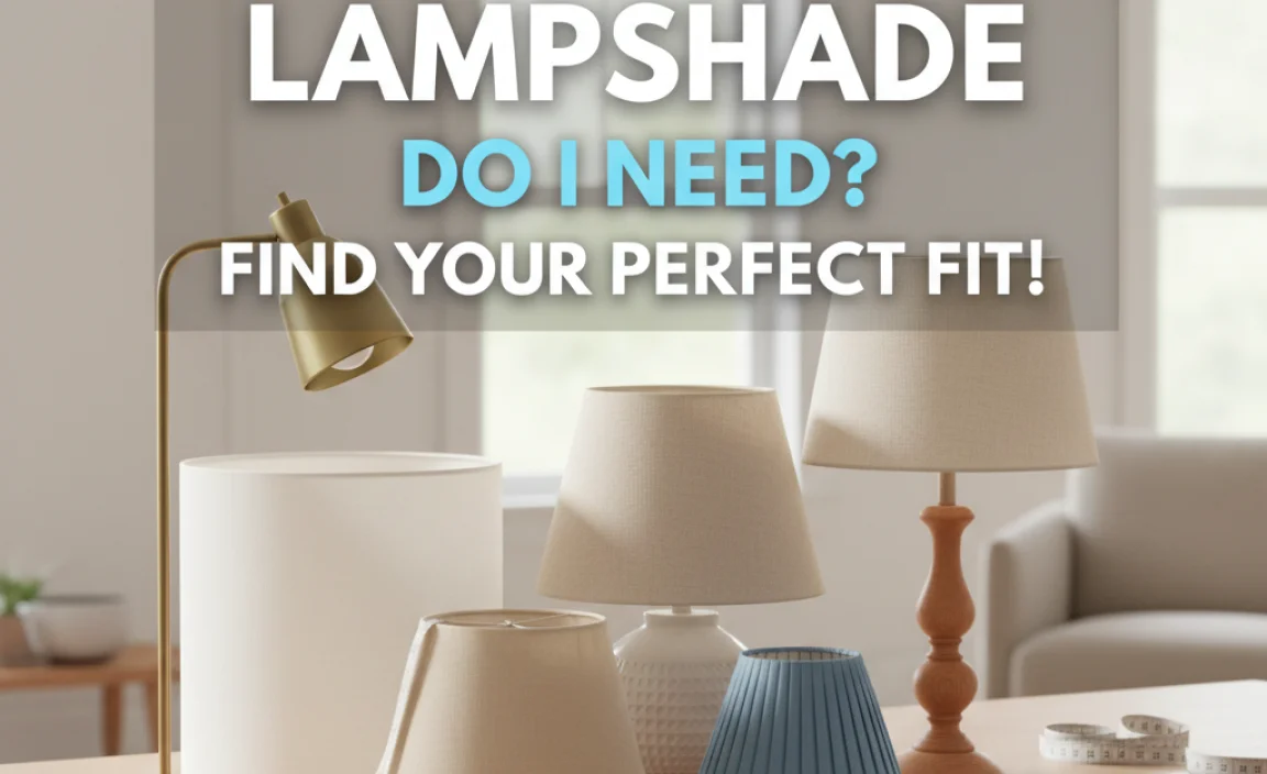 What Size Lampshade Do I Need? Find Your Perfect Fit!