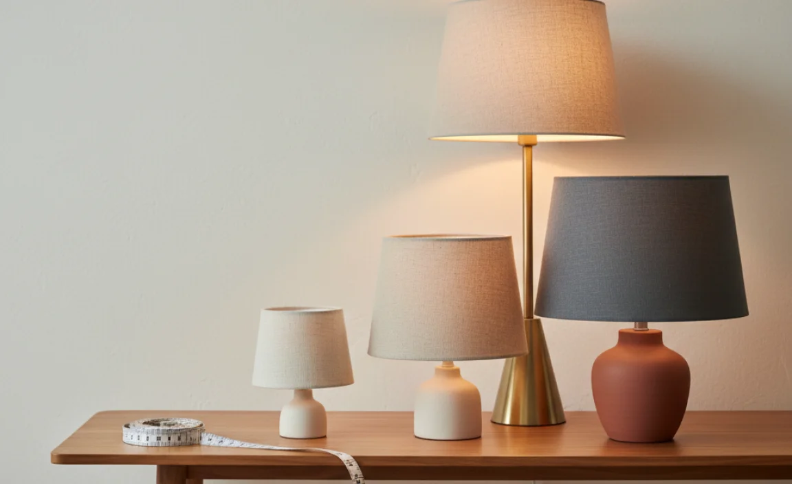 What Size Lampshade Do I Need?