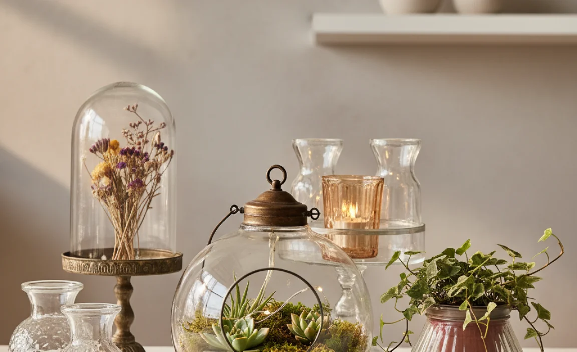 What To Do With Old Glass Light Fixtures: Creative Ideas