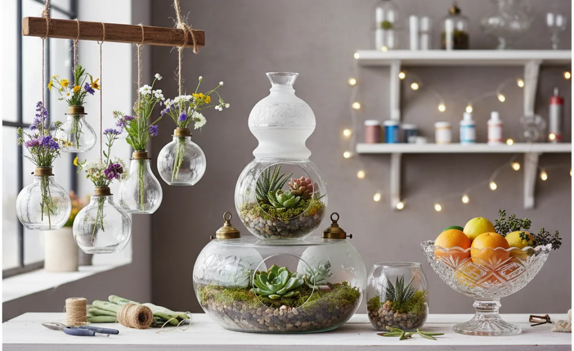 What to Do with Old Glass Light Fixtures