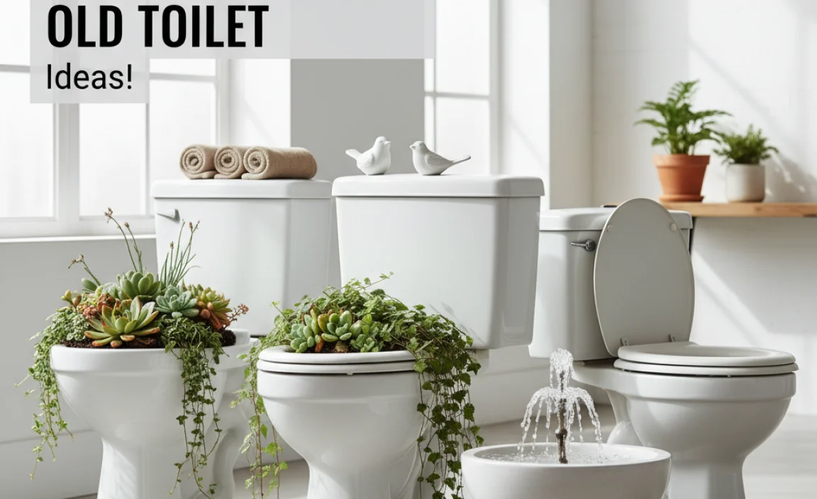 What to Do With Old Toilet