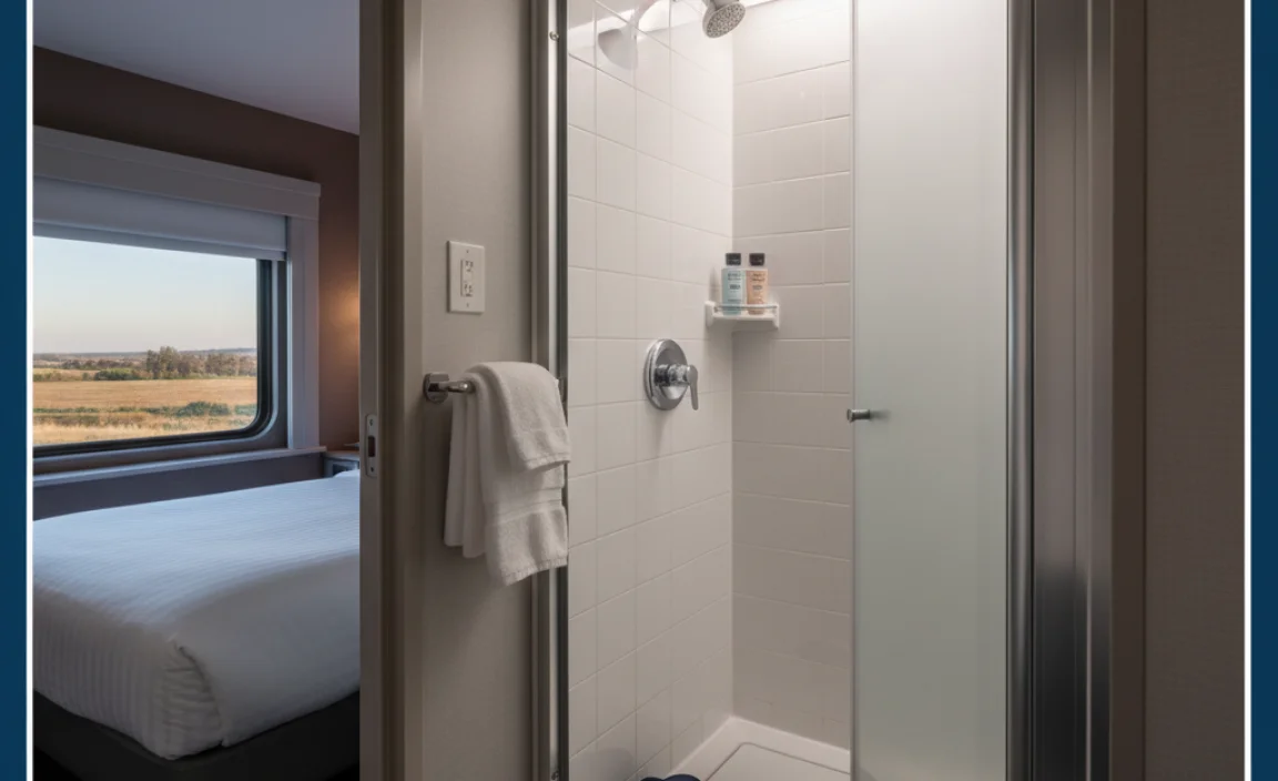 What to Expect from Amtrak Showers