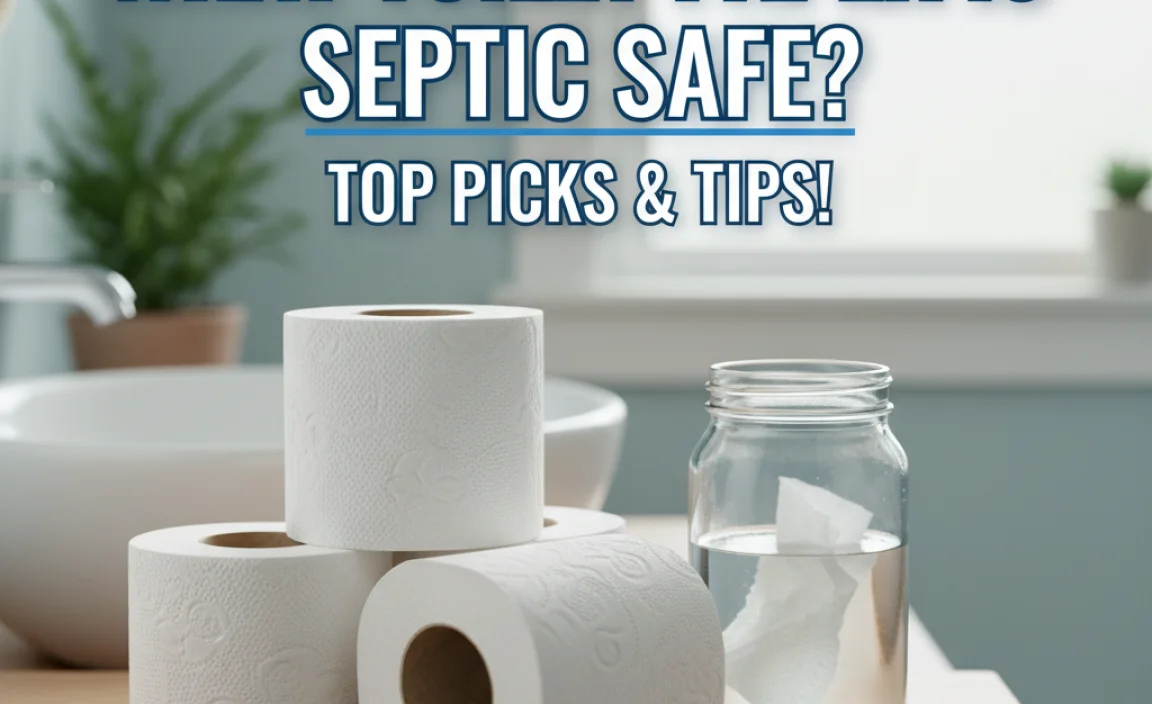 What Toilet Paper Is Septic Safe? Top Picks & Tips!
