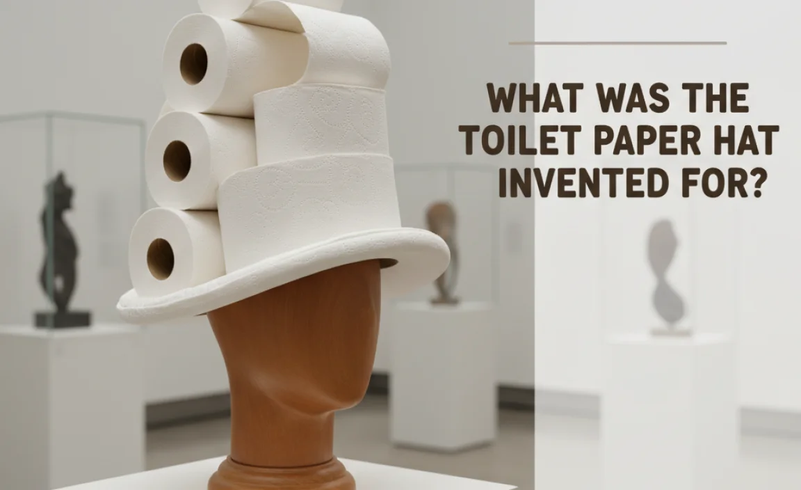 What Was The Toilet Paper Hat Invented For? Uncovering Its Purpose