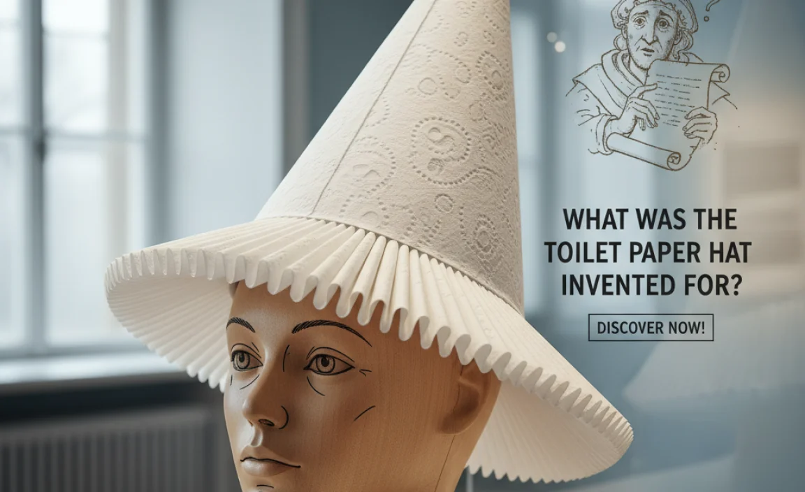 What Was the Toilet Paper Hat Invented For?