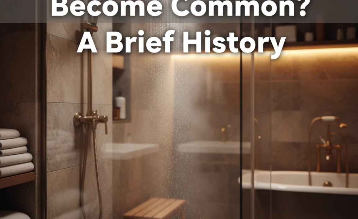 When Did Hot Showers Become Common? A Brief History